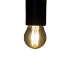 Source lumineuse LED Boule à filament Ø4,5 ambre