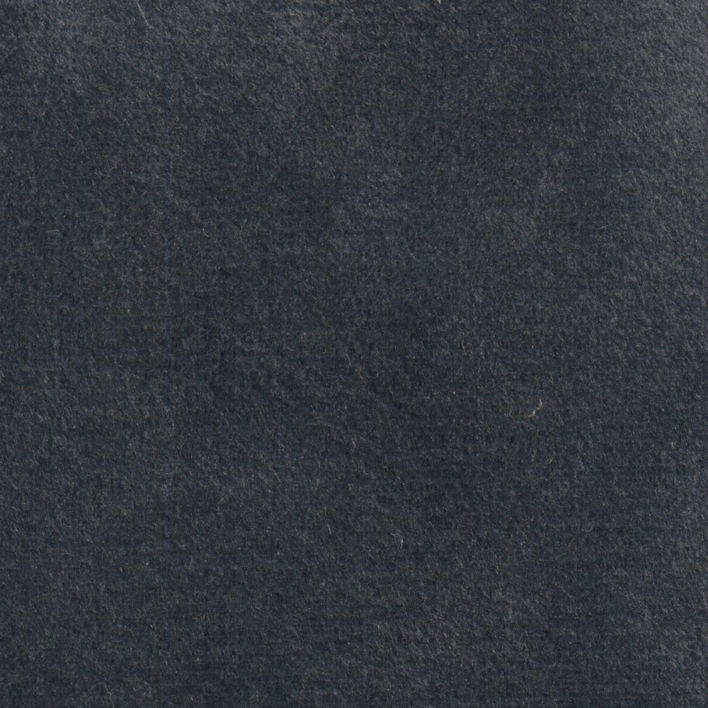 Canapé d'angle Quinn en velours anthracite avec coussins amovibles à gauche 