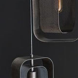 Hanglamp Jeff DH Interior Zwart Metaal Sfeerfoto detail