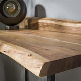 Bureau Aberdeen DH Intérieur Acacia LxlxH 115x75x18 Bois d'acacia Détail photo d'ambiance