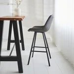 Juno Tabouret De Bar Industriel Gris