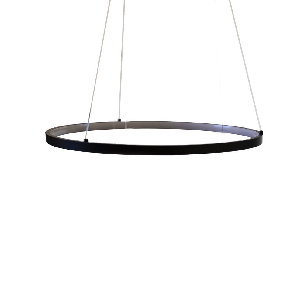 Hanglamp Elaine Black Dimehouse Zwart LxBxH 56x56x11 Metaal Witfoto vooraanzicht