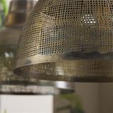 Lampe suspendue Luisa DH Intérieur Bronze LxlxH 79x42x37 Bronze Détail photo d'ambiance