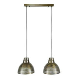 Lampe à suspension Luisa DH Intérieur Bronze LxlxH 79x42x37 Bronze Blanc photo vue de face