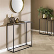 Coiffeuse Lizzy DH Intérieur Bronze LxlxH 82x80x30 Bronze Photo d'ambiance vue de face diagonale