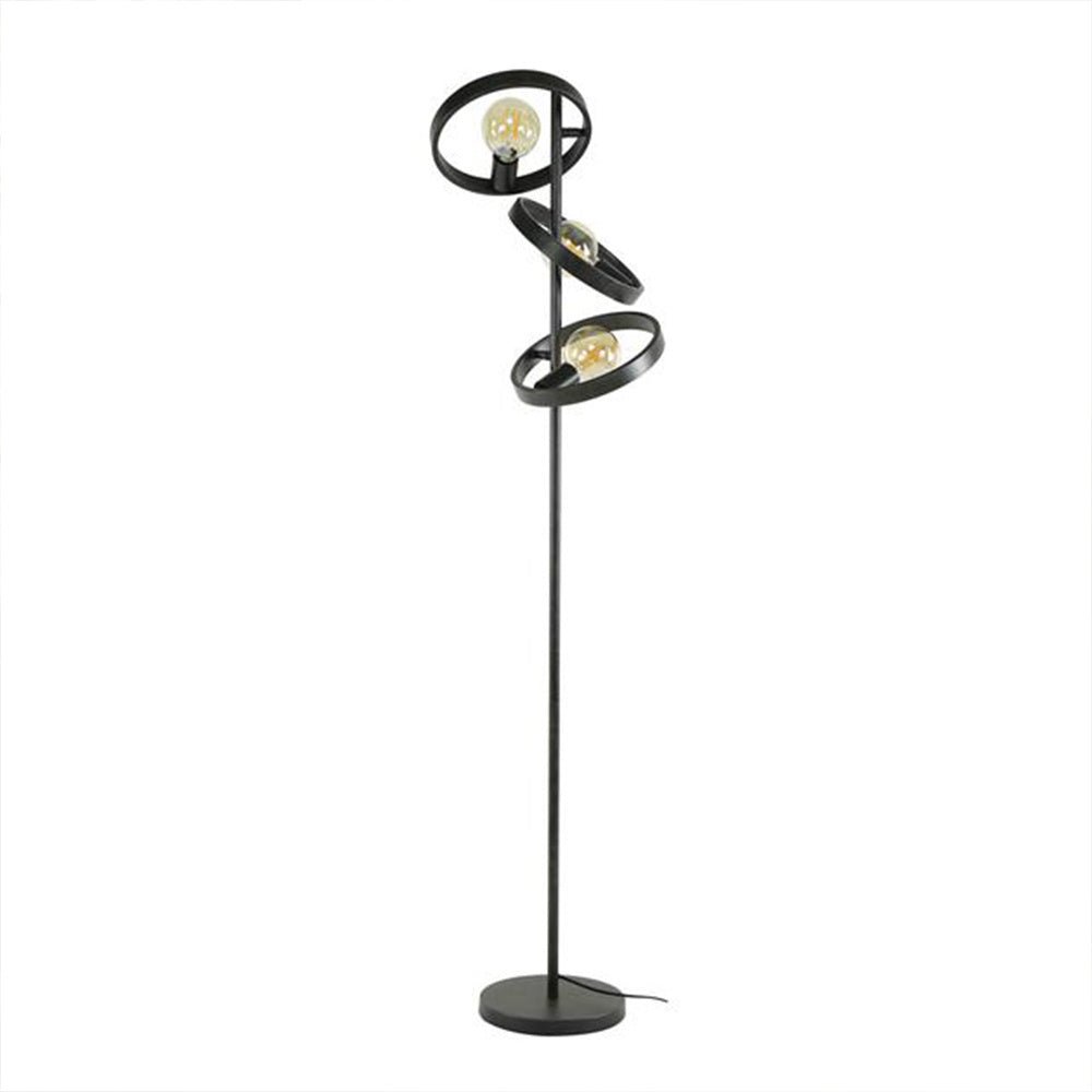 Vloerlamp Otan DH Interior Charcoal LxBxH 57x38x26 Metaal Witfoto vooraanzicht