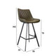 Juno Tabouret De Bar Industriel Vert