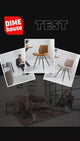 Barry Chaise Salle A Manger Industrielle Taupe