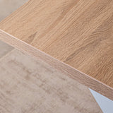 Tafelblad Lenzo Robson Oak Dimehouse Bruin LxBxH 192x103x7 Melamine Sfeerfoto detail