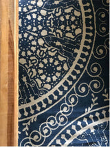 Vloerkleed Skyler Dimehouse Blauw Katoen Sfeerfoto detail